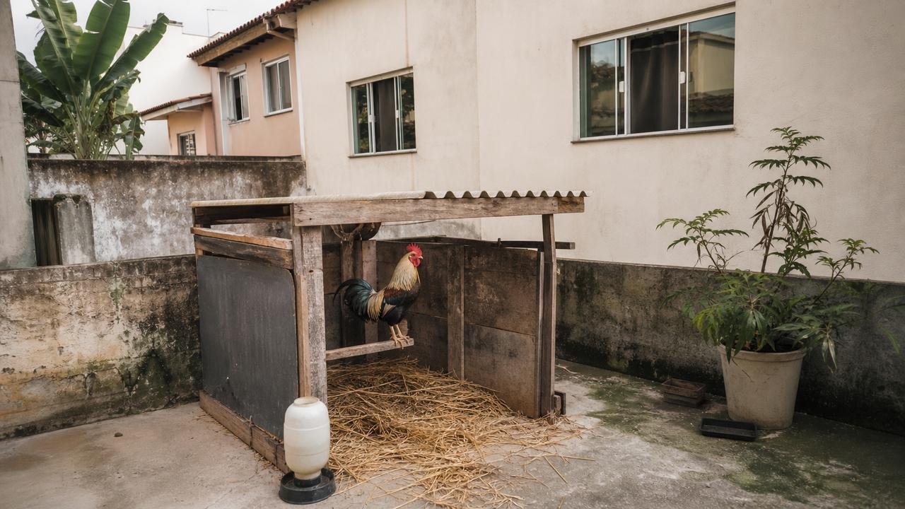 Alojamento do galo e distância das casas influenciam a fiscalização urbana.