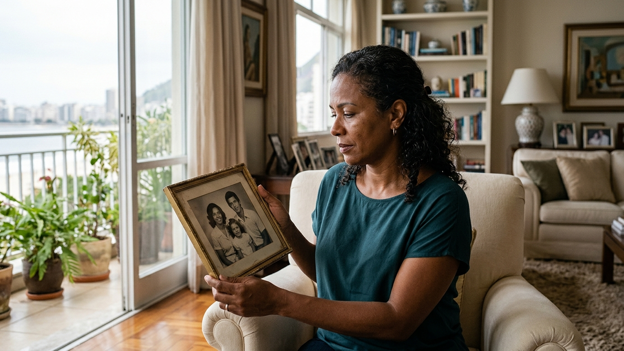 Herdeira permanece em apartamento milionário após a morte da mãe, rejeita compradores e afirma que o imóvel pertence emocionalmente à família; os 3 irmãos pedem venda judicial e compensação pelo uso exclusivo
