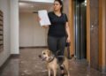 Moradora com cachorro recebe notificação do condomínio