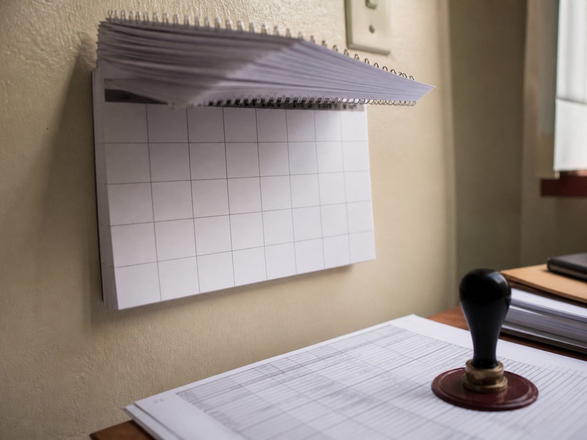 Meses passam no calendário enquanto o inventário espera