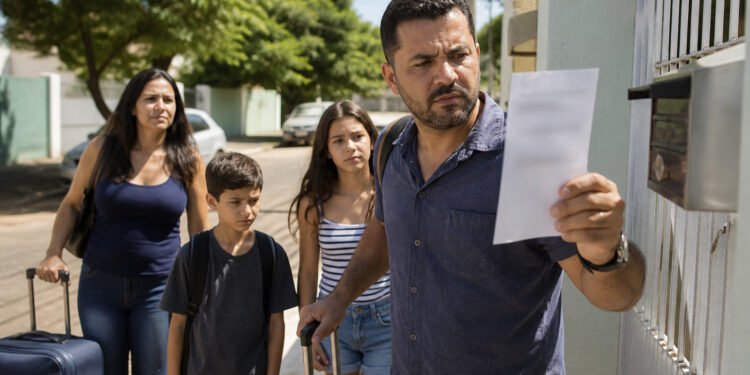 Família volta de viagem e encontra a conta de luz alta