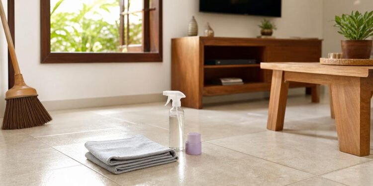Mistura com álcool e amaciante perfuma o piso por mais tempo.