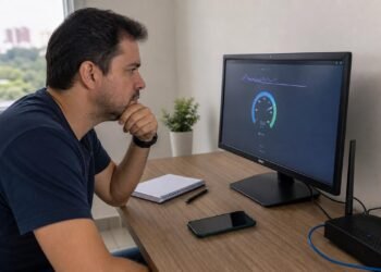 Testes cabeados ajudam a comprovar velocidade muito abaixo da contratada.