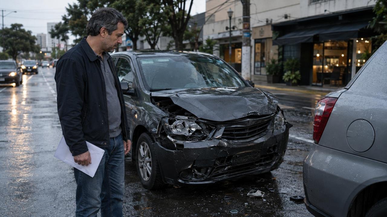 Motorista bate o carro, aciona o seguro e tem a indenização negada porque o condutor habitual declarado na apólice era a esposa, e não o filho de 19 anos que dirigia no momento