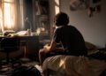 Quarto bagunçado de adolescente