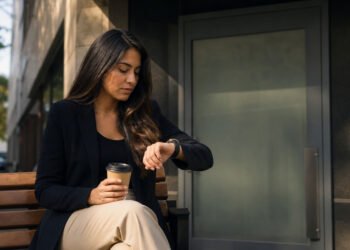 Mulher espera na porta da clínica 20 minutos antes