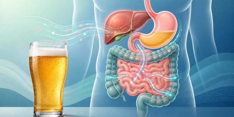 O que realmente acontece no seu intestino em menos de 48 horas após beber cerveja gelada