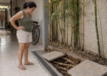 Raízes de bambu na divisa podem gerar danos e disputa entre vizinhos.