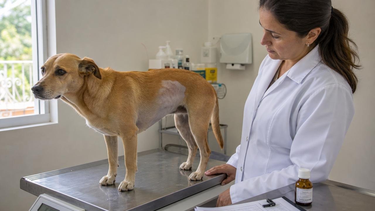 Laudo veterinário e pesagem ajudam a comprovar prejuízos após a estadia.