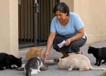 Alimentação controlada de gatos comunitários pode gerar conflito com regras condominiais.