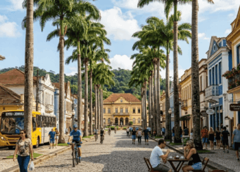 Fundada em 1851 por 118 imigrantes europeus, essa cidade fabrica a geladeira da sua cozinha e o cano da sua parede, além de abrigar a única escola do Bolshoi fora da Rússia