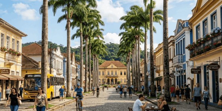 Fundada em 1851 por 118 imigrantes europeus, essa cidade fabrica a geladeira da sua cozinha e o cano da sua parede, além de abrigar a única escola do Bolshoi fora da Rússia