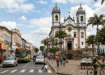 Um dinossauro de 27 metros, com ovos fossilizados e ossos que aparecem até em obras no meio da cidade levaram a UNESCO a reconhecer o território mineiro como geoparque mundial
