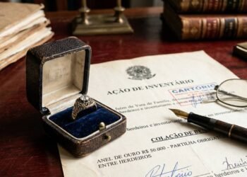 Mãe deixa anel de ouro de R$ 50 mil para filha predileta e irmãos acionam a Justiça para obrigar a inclusão da joia na partilha do inventário
