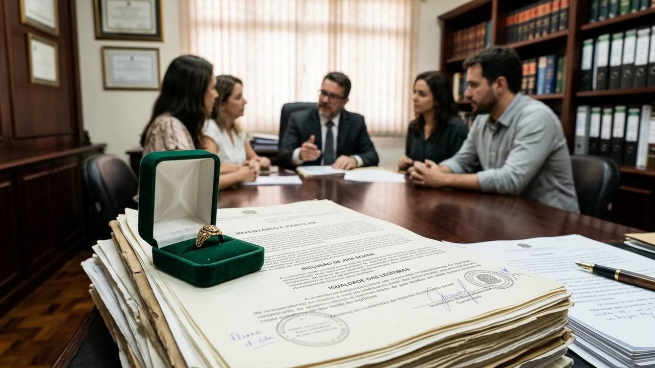 Mãe deixa anel de ouro de R$ 50 mil para filha predileta e irmãos acionam a Justiça para obrigar a inclusão da joia na partilha do inventário