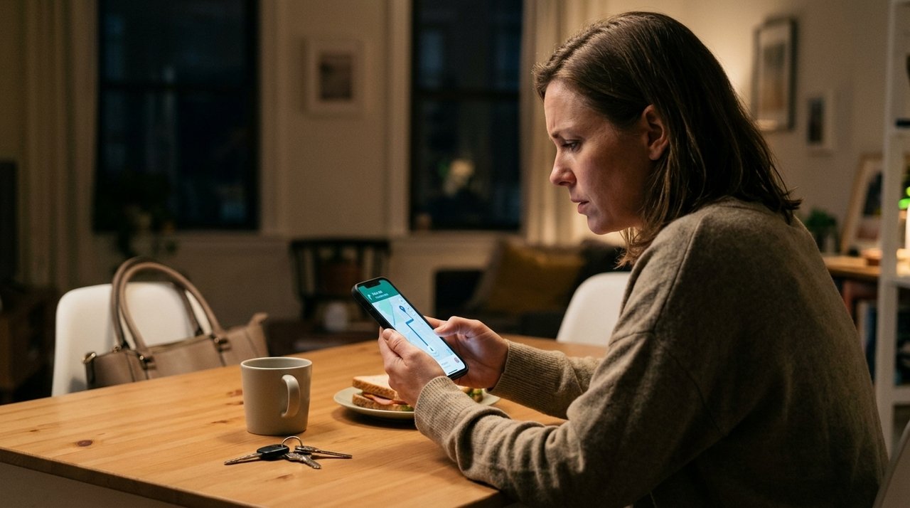 Empresa exige instalação de aplicativo de localização no celular pessoal de funcionários para registrar jornadas externas, mas trabalhadores descobrem que sistema continua coletando dados de deslocamento depois do expediente