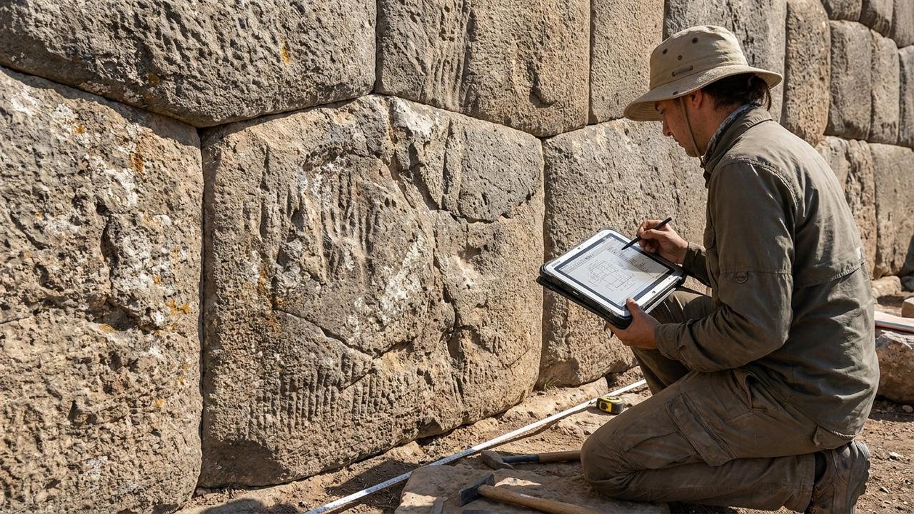 fortaleza descoberta por satélite