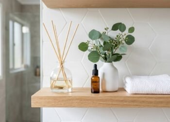 Adeus banheiro com cheiro de umidade: as melhores estratégias de aromatização contínua para manter o cômodo perfumado o dia todo com segurança
