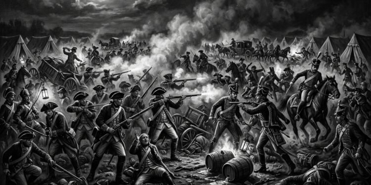A batalha caótica em que um exército se embriagou e destruiu a si mesmo na escuridão antes mesmo do inimigo chegar