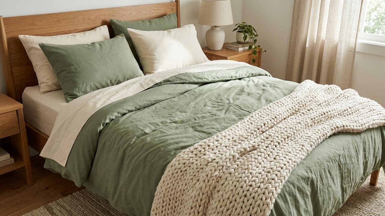 Branco, bege e tons terrosos: combinações de roupa de cama que ajudam a criar um quarto elegante e acolhedor