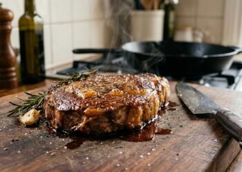 Os chefs concordam: “O segredo para uma carne perfeita é deixá-la descansar por 5 ou 10 minutos.”