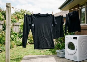 Nem esfregar nem usar água sanitária: o truque para tirar manchas de desodorante de roupas escuras