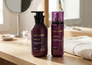 Sabonete de macadâmia, óleo de ameixa e hidratante: 4 produtos para montar uma rotina corporal prática