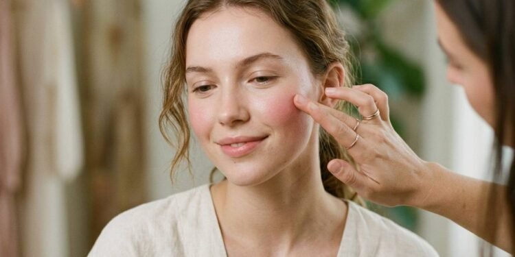 A técnica do Boyfriend Blush: o truque de maquiagem que aplica o produto mais baixo nas bochechas para um ar corado natural