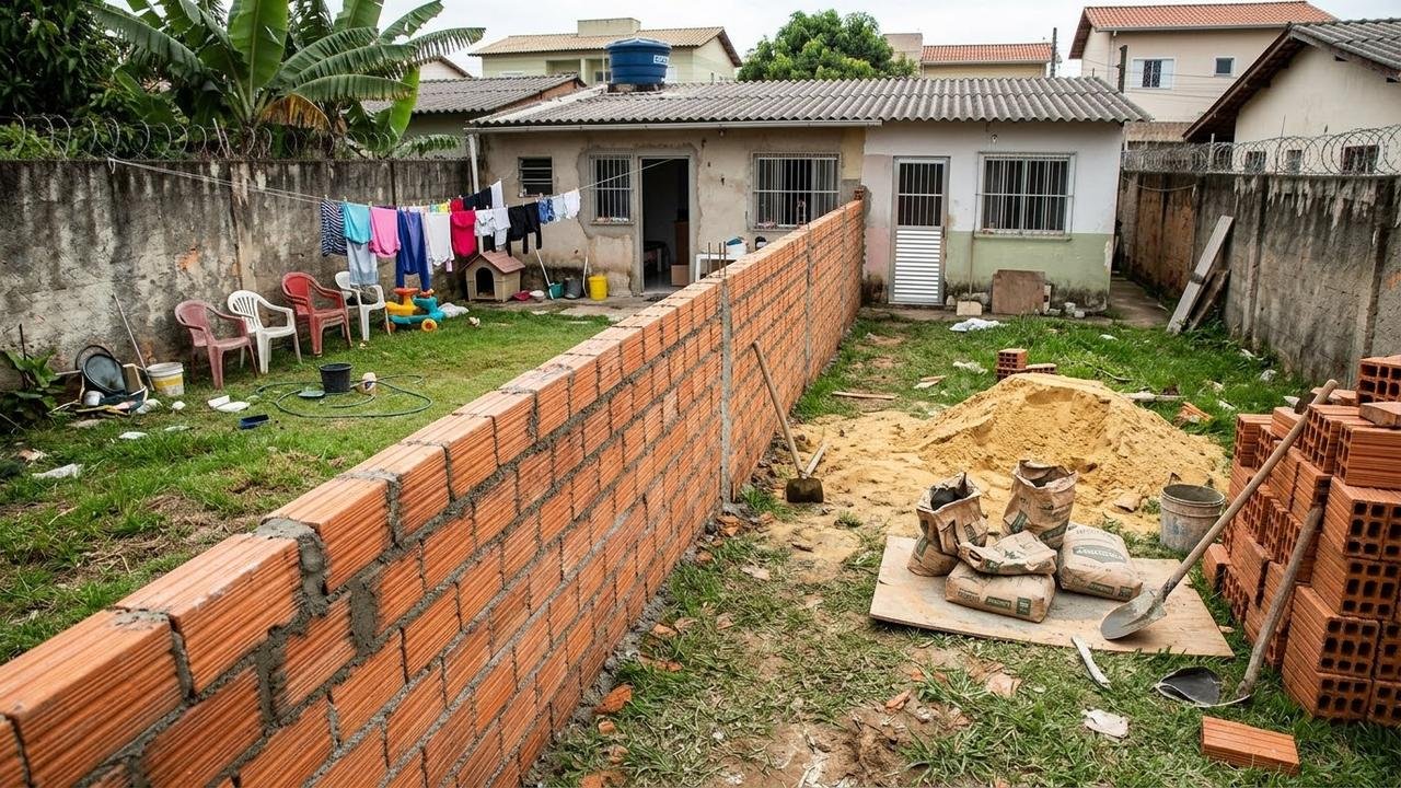 proprietário construir no quintal alugado
