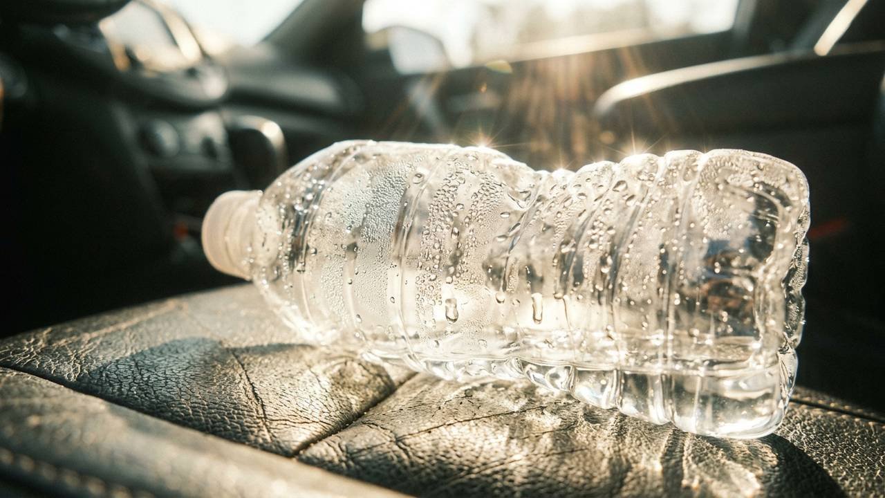 O perigo invisível de beber a água da garrafa esquecida dentro do carro quente: o que o calor provoca no plástico sem você notar