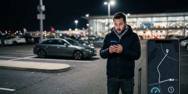 Dono deixa carro em estacionamento de aeroporto por 12 dias e, ao voltar de viagem, percebe pelo aplicativo que veículo percorreu quilômetros enquanto deveria estar parado