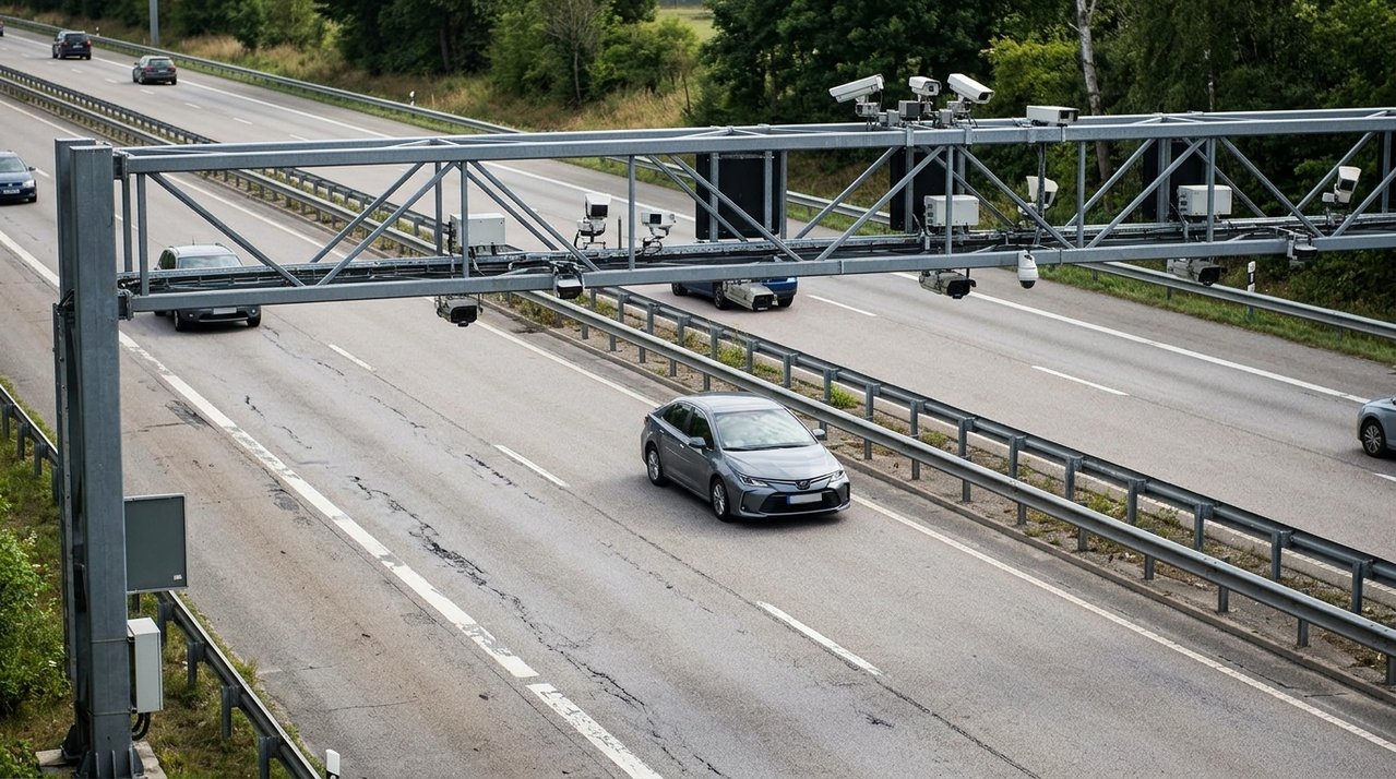 Motorista passa por pedágio eletrônico durante viagem, não percebe cobrança pendente e só descobre semanas depois ao consultar a situação do veículo