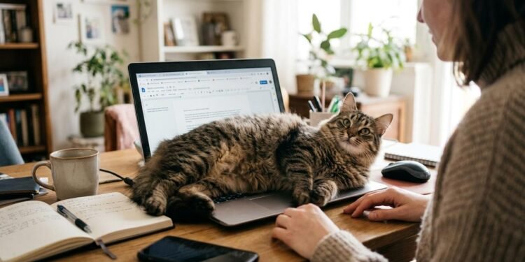 Quando uma pessoa começa a trabalhar no computador, ler um livro ou organizar documentos, sua atenção fica concentrada em um ponto específico.