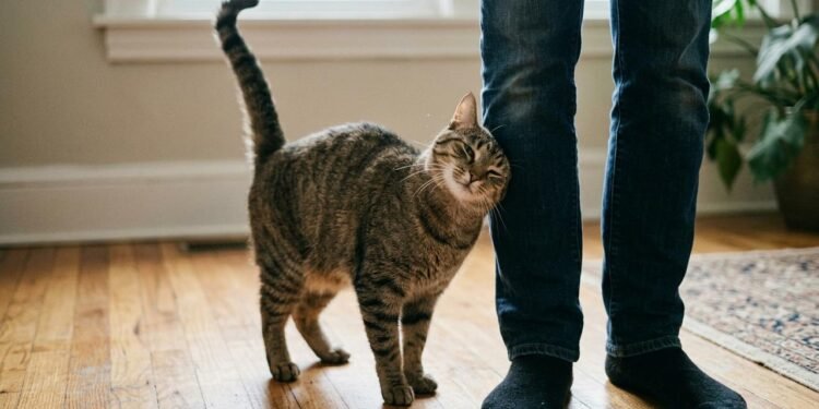 Os gatos utilizam o contato físico para se comunicar com pessoas e outros animais.