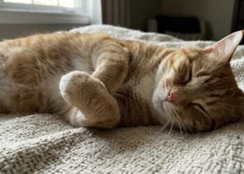 O que significa quando o gato movimenta as patas como se estivesse amassando uma massa enquanto dorme