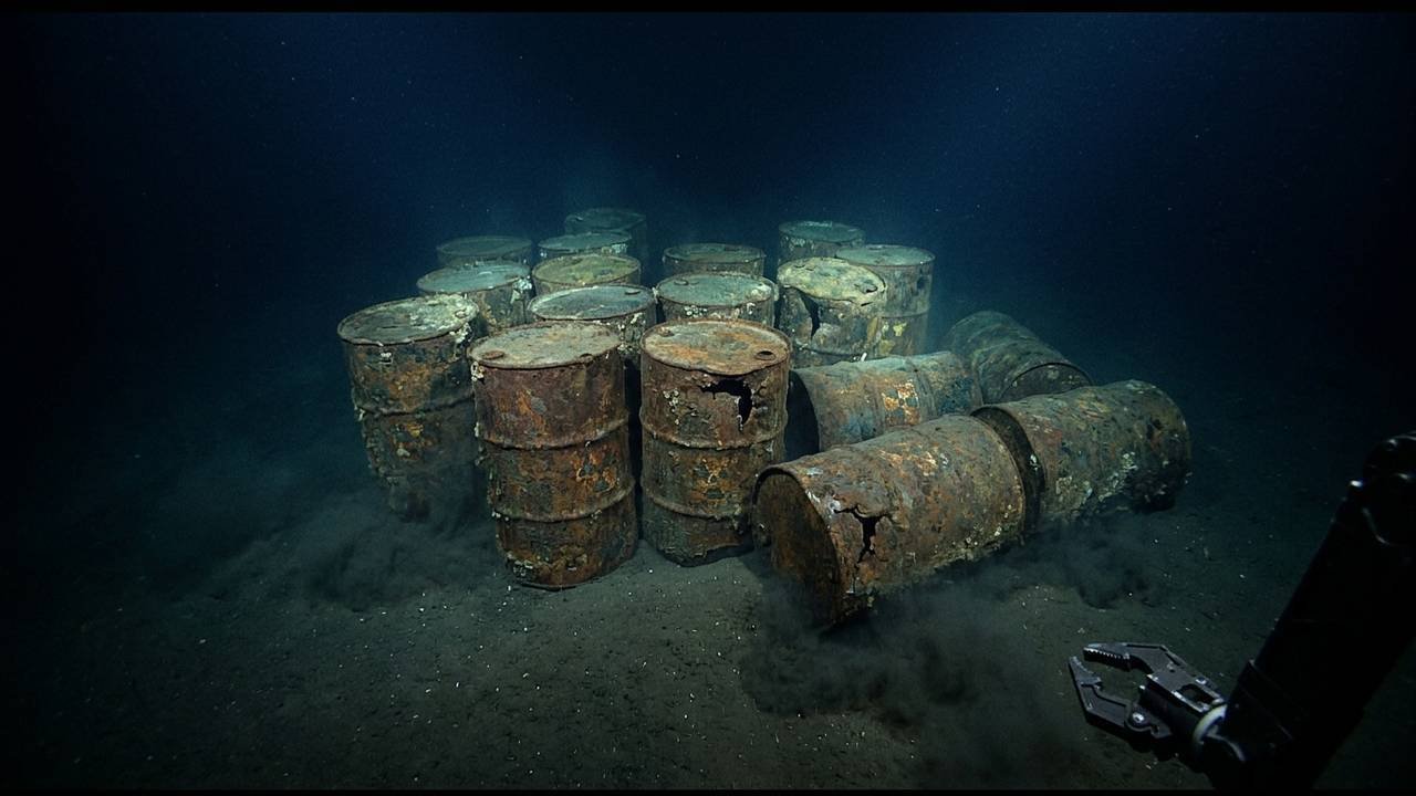 O cemitério atômico na costa da Califórnia: os 47 mil barris de lixo nuclear descartados perto de São Francisco que continuam no fundo do mar