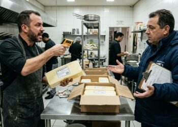 Restaurante recebe 40 quilos de queijo fora da temperatura contratada e fornecedor se recusa a substituir os produtos alegando que não houve alteração na qualidade