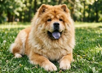 O Chow Chow tem a língua azulada desde filhote? A pigmentação escura aparece nas primeiras semanas e pode levar meses para se completar