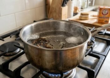 Gordura queimada na panela não sai com detergente comum? Veja como escolher um método de limpeza mais adequado