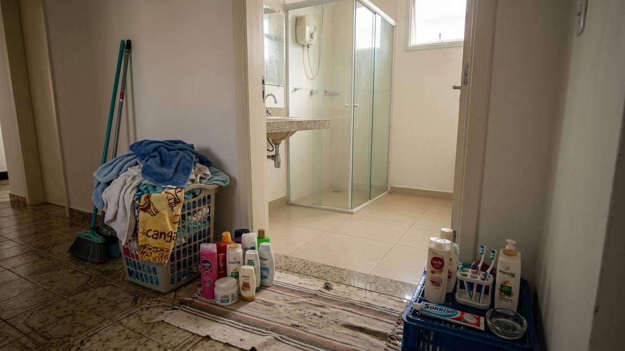 Especialistas em limpeza concordam: as 4 coisas que você deve remover do banheiro antes de limpá-lo