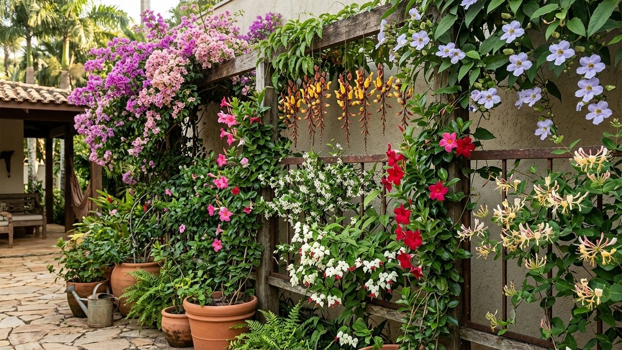 O muro sem vida que pode virar um jardim cheio de flores