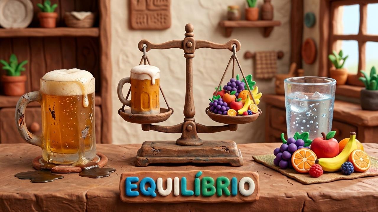 parar de tomar cerveja