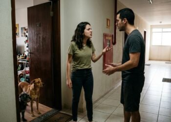 Casal se separa e nenhum dos dois quer ficar com dois cães que viviam na casa; animais permanecem sozinhos no imóvel por dias até vizinhos perceberem situação