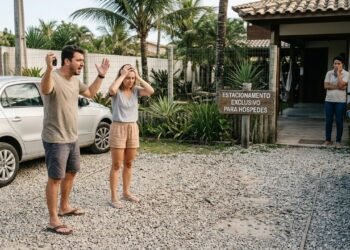 Casal deixa carro em pousada que anunciava estacionamento privativo e veículo é furtado durante madrugada; hotel afirma que área era apenas uma cortesia aos hóspedes
