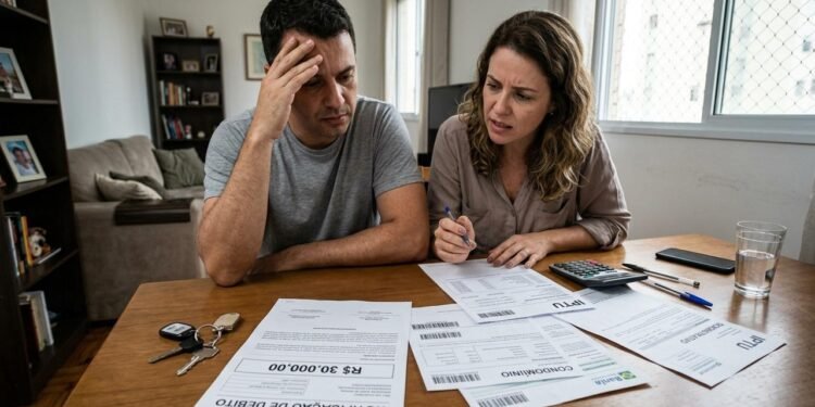 Renato e Juliana possuíam um apartamento que estava desocupado quando o irmão de Juliana, Fábio, passou por dificuldades financeiras.  // Imagem ilustrativa gerada por IA para representar a situação descrita no texto; pessoas, locais e elementos visuais não correspondem necessariamente aos reais