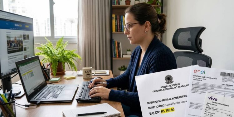 Funcionário gasta R$ 300 extras de luz e internet no home office sem ajuda da empresa e Justiça condena patrão a pagar o reembolso mensal