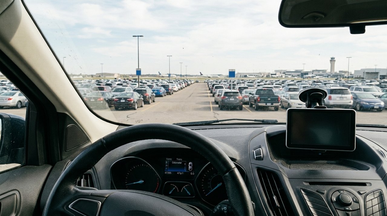 Dono deixa carro em estacionamento de aeroporto por 12 dias e, ao voltar de viagem, percebe pelo aplicativo que veículo percorreu quilômetros enquanto deveria estar parado