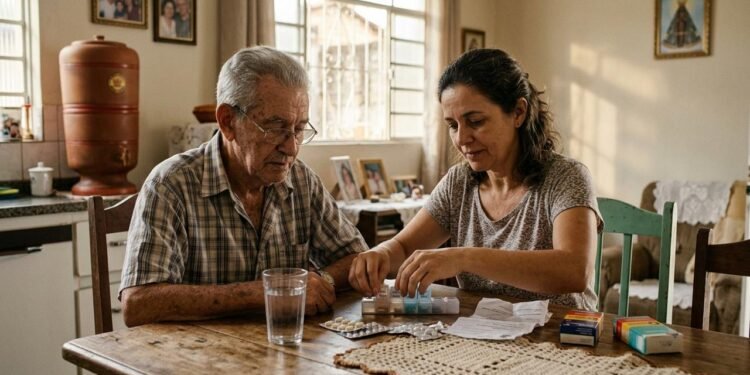 cuidados dos pais idosos