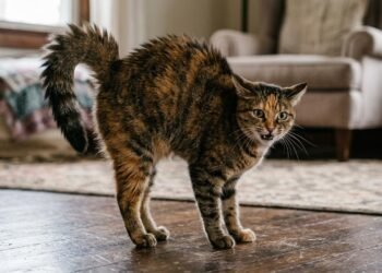 Os especialistas explicam: quando o gato levanta o rabo e caminha até você, existe um motivo por trás desse gesto