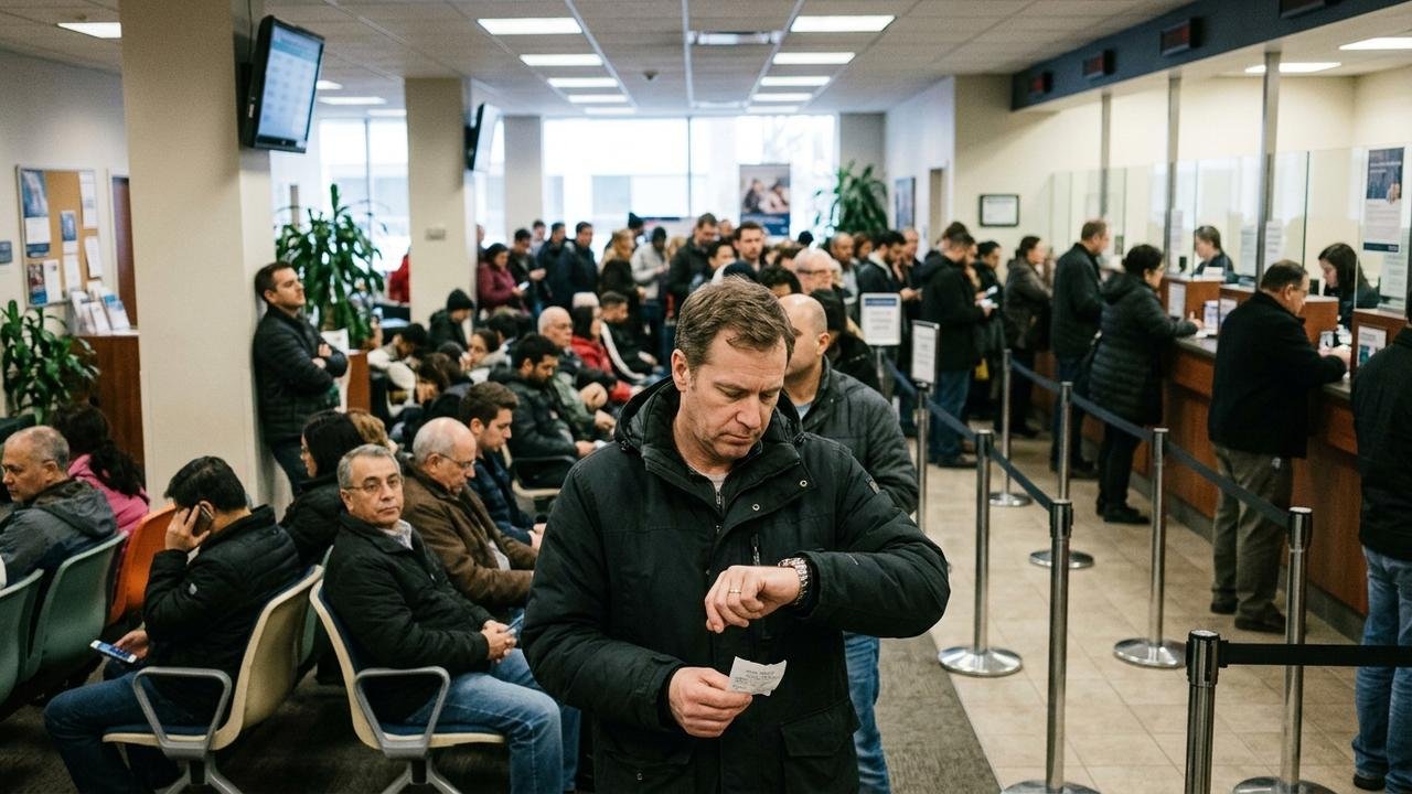 Cliente espera 1 hora na fila de agência bancária para pagar conta, aciona a Justiça por desrespeito à lei e ganha indenização de R$ 5 mil